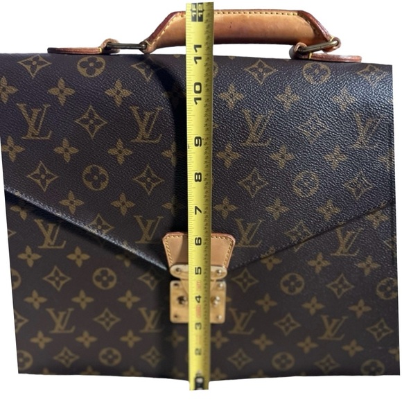 Louis Vuitton Authentic Vintage Monogram Serviette Ambassadeur Briefcase Bag - Picture 13 of 13